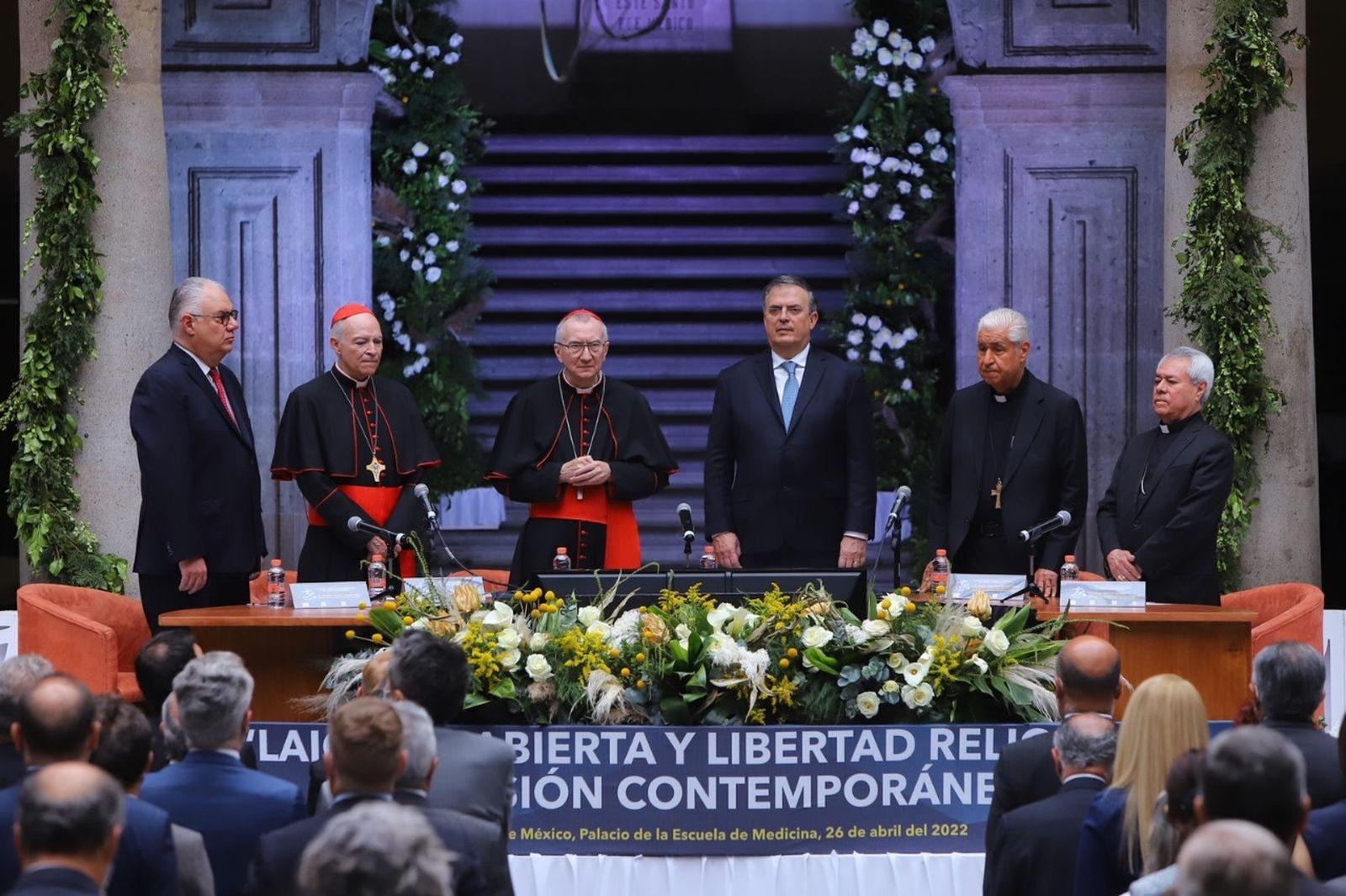 Pide Parolin al gobierno de México, escuchar la voz de la Iglesia para atender los problemas del país