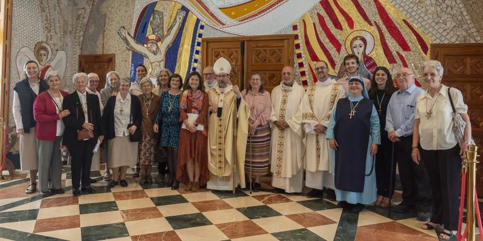 José Cobo y los misioneros diocesanos