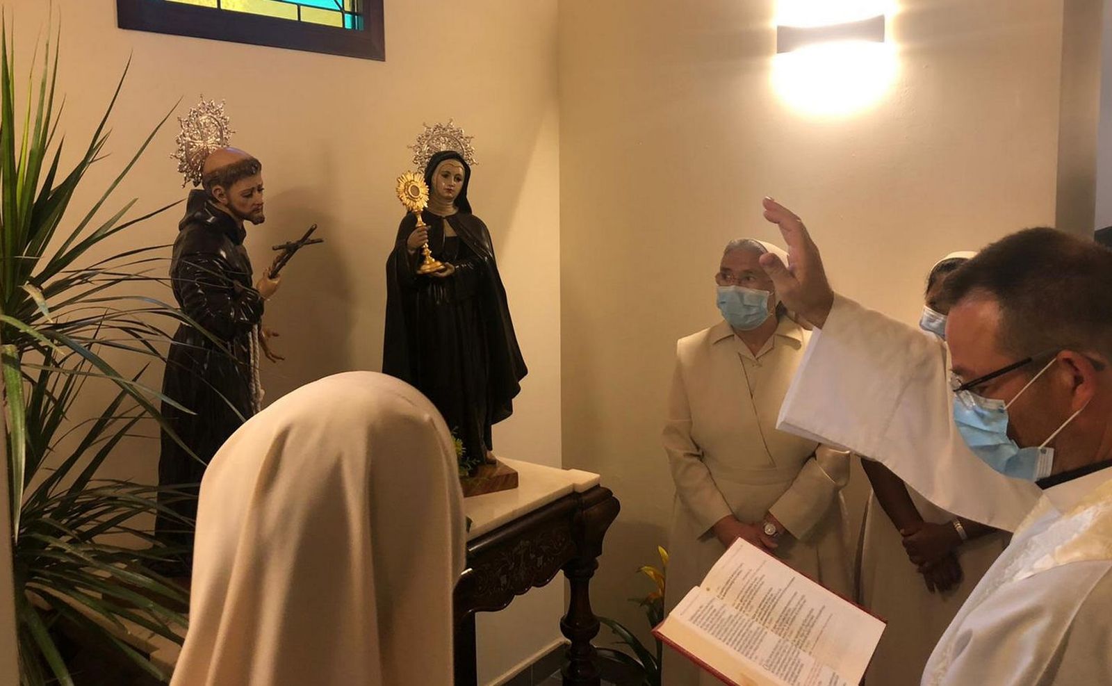 Bendición del convento de Berja