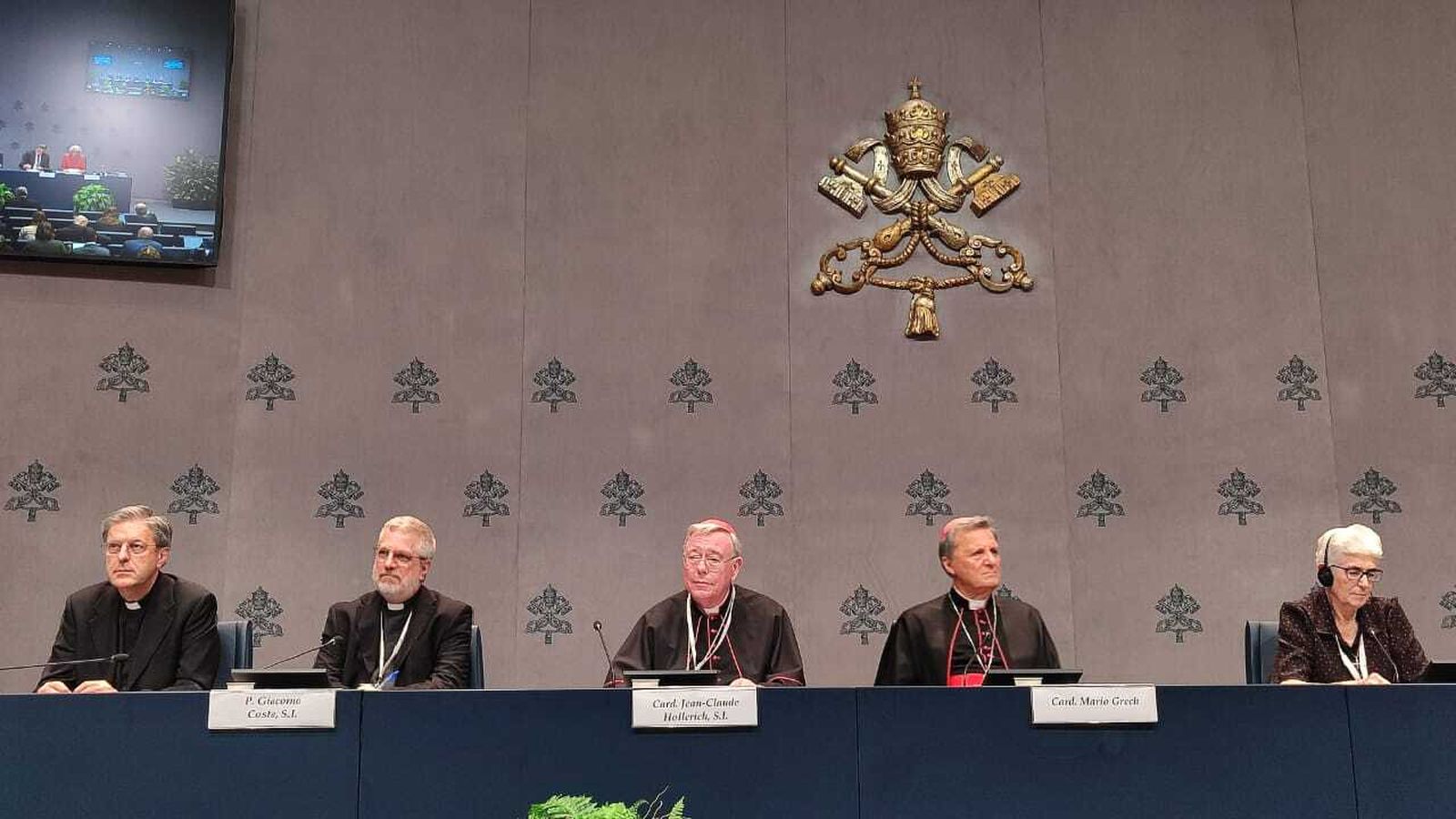 Rueda de prensa final de la Asamblea Sinodal