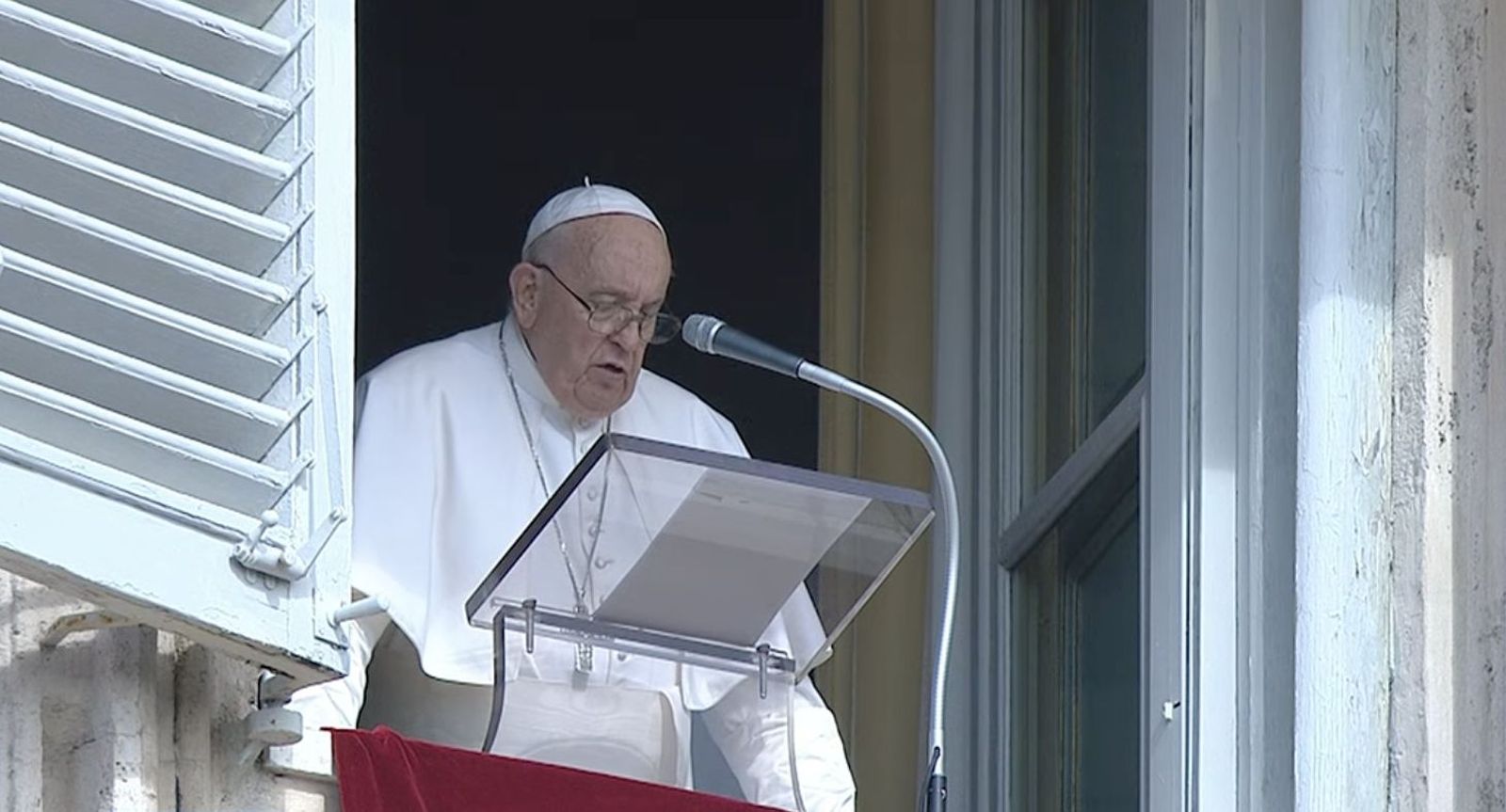 El Papa, "con mucho dolor" por la guerra en Gaza