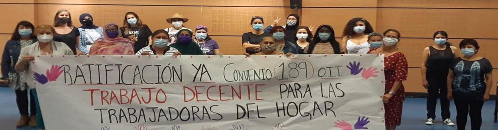 Por la Ratificación del Convenio 189, por los derechos de las empleadas del hogar