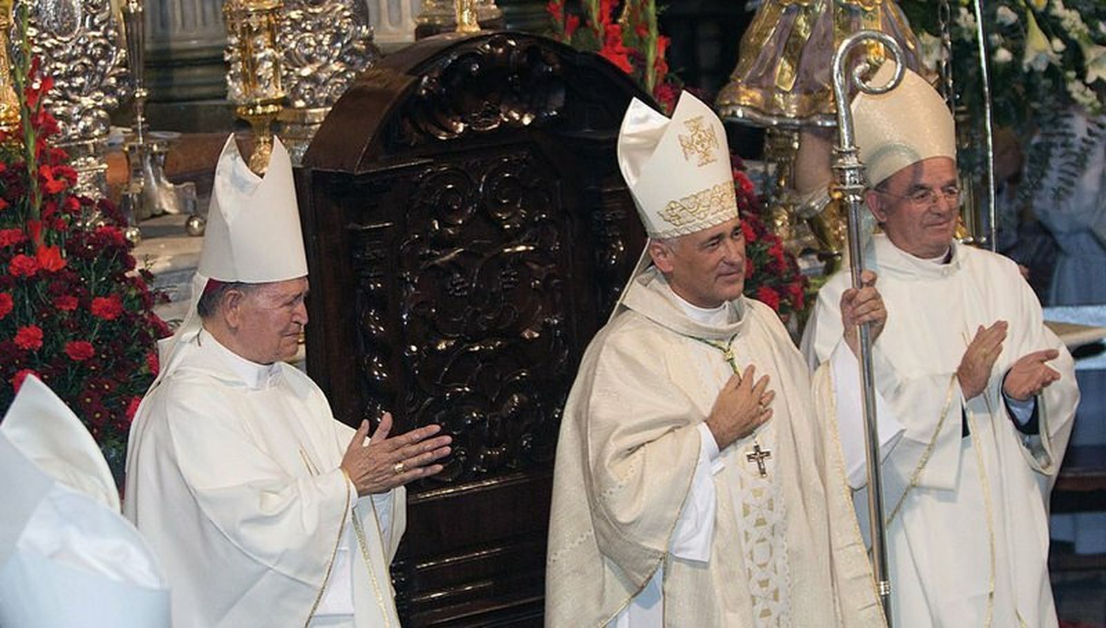Ceballos, Zornoza y el Nuncio Fratini