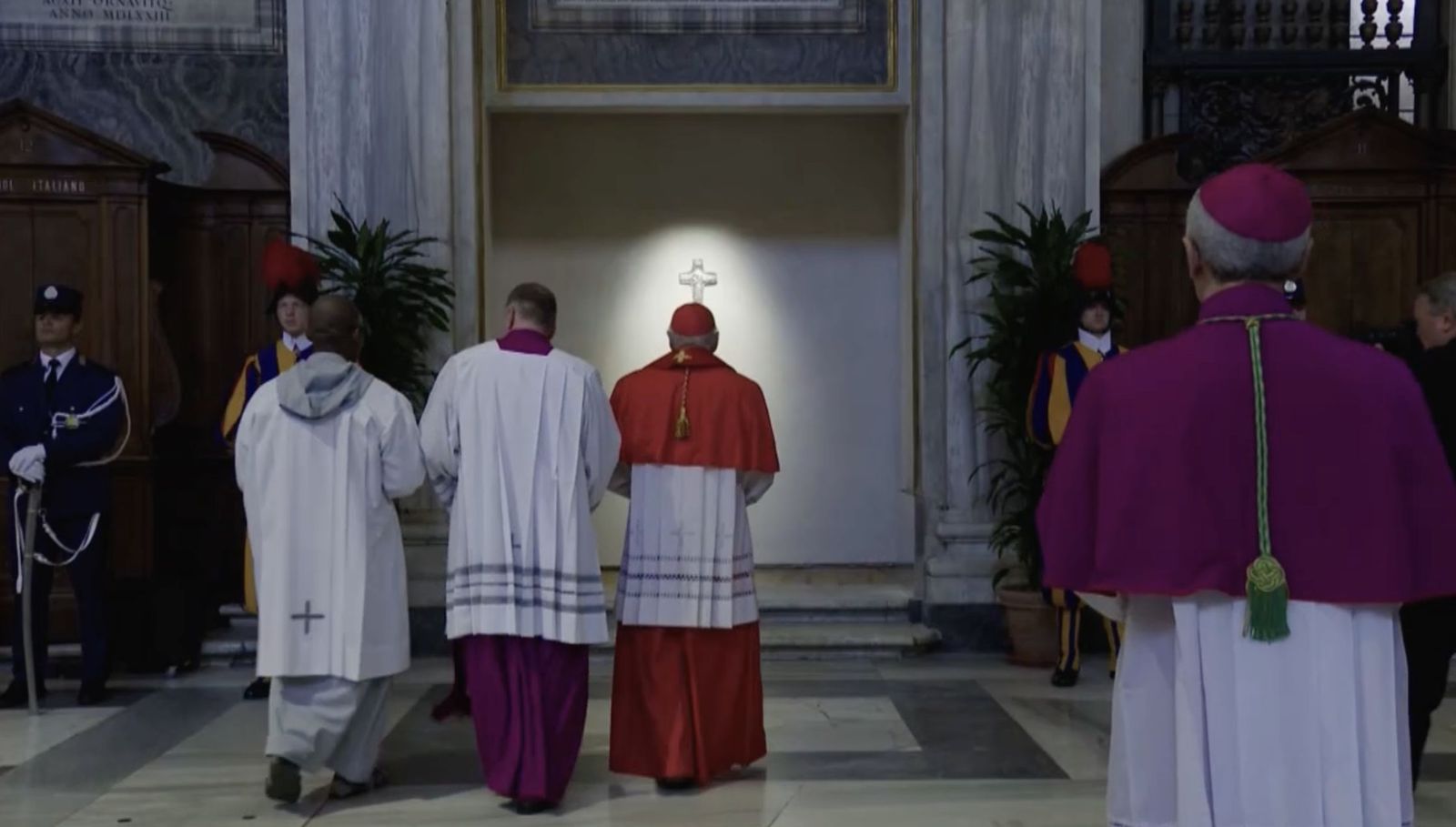 Entierro del Papa Francisco