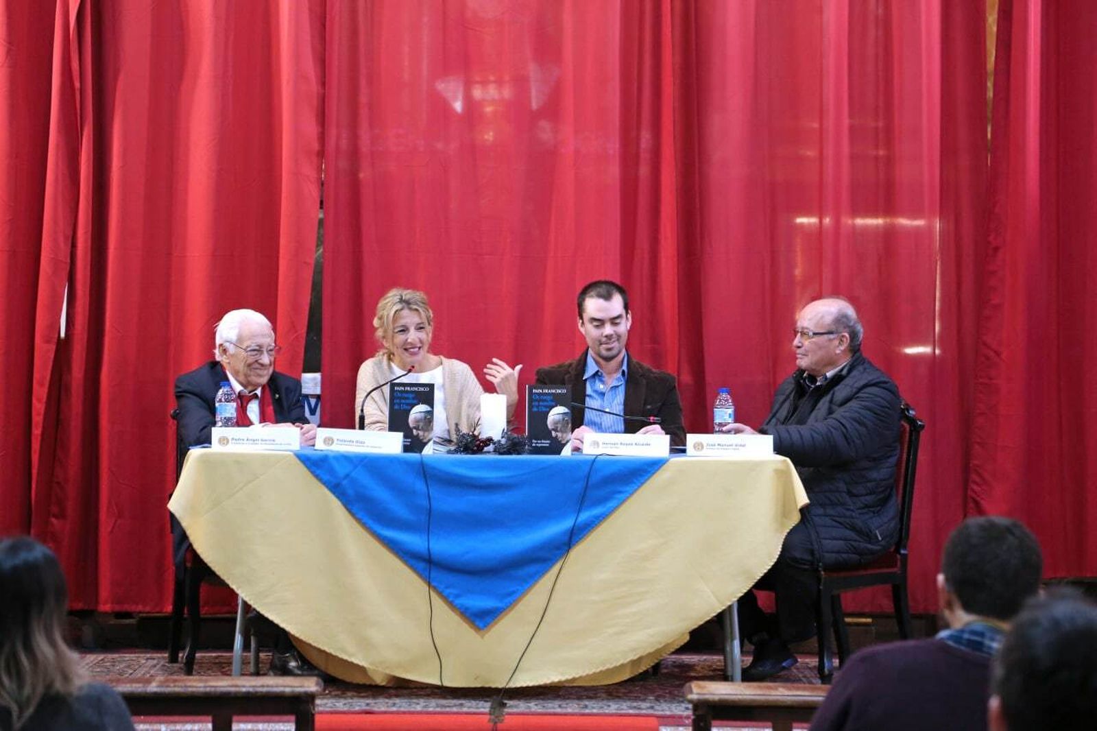 Vídeo de la presentación del libro del Papa Francisco en San Antón