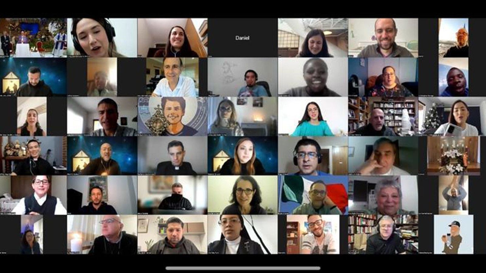 Una sesión del Sínodo Digital