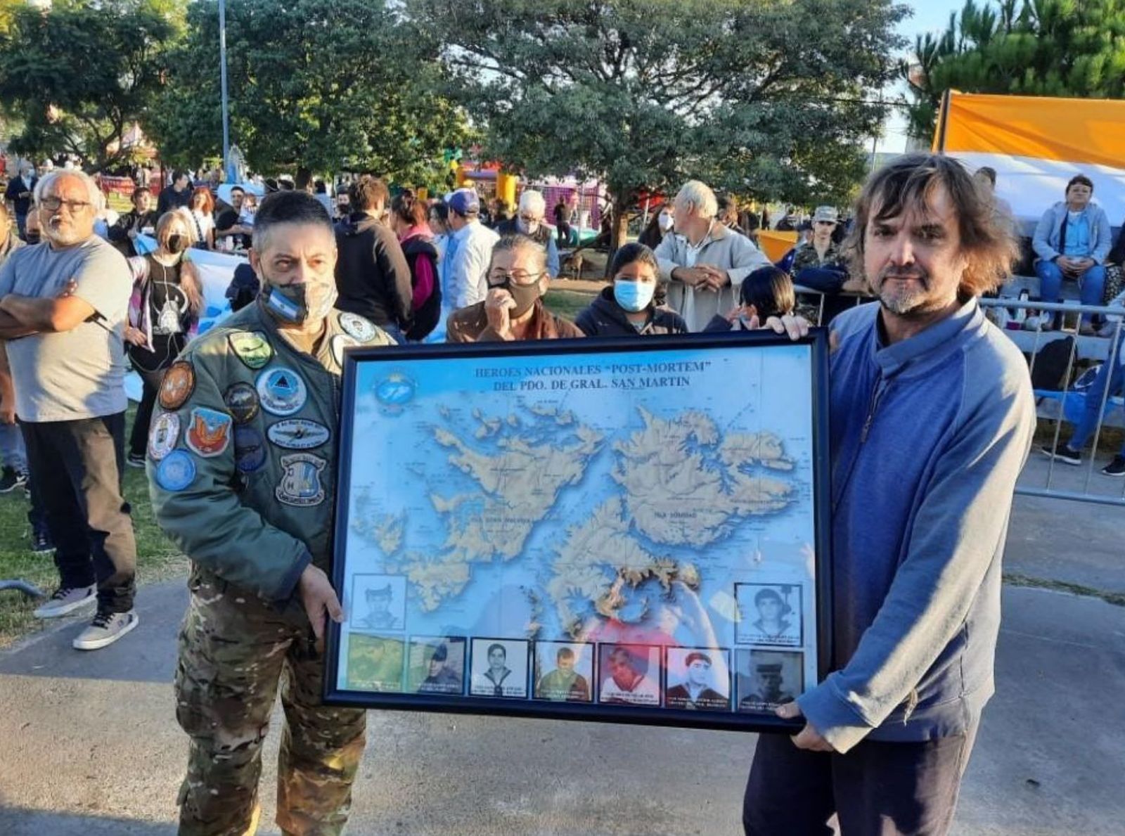 Padre di Paola, 40 años de la guerra de las Malvinas