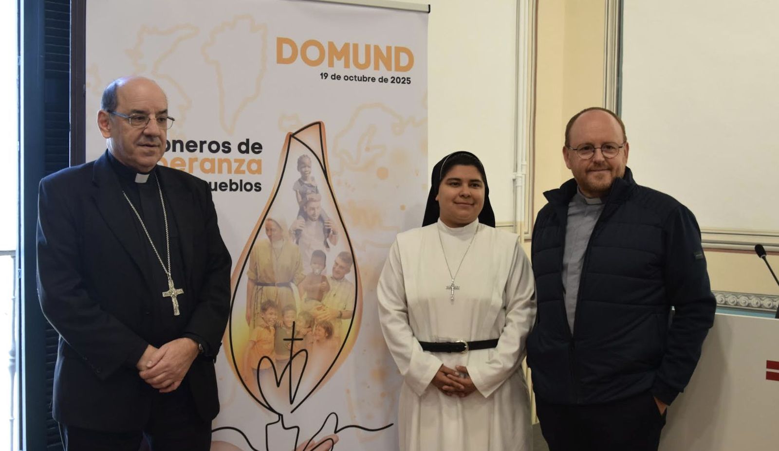Roselló, durante la presentación de la campaña del Domund