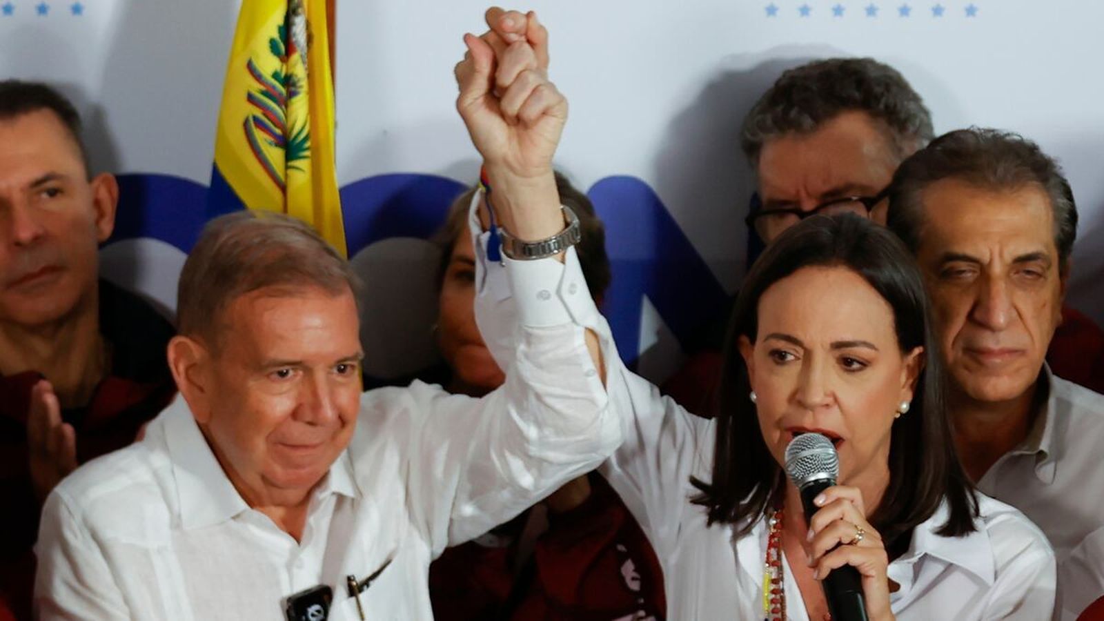 María Corina Machado y Edmundo González Urrutia