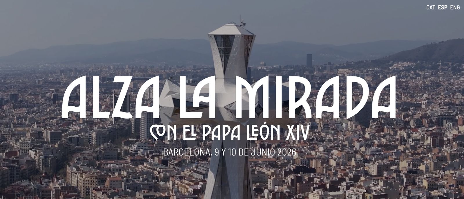 Web de la visita del Papa a Barcelona