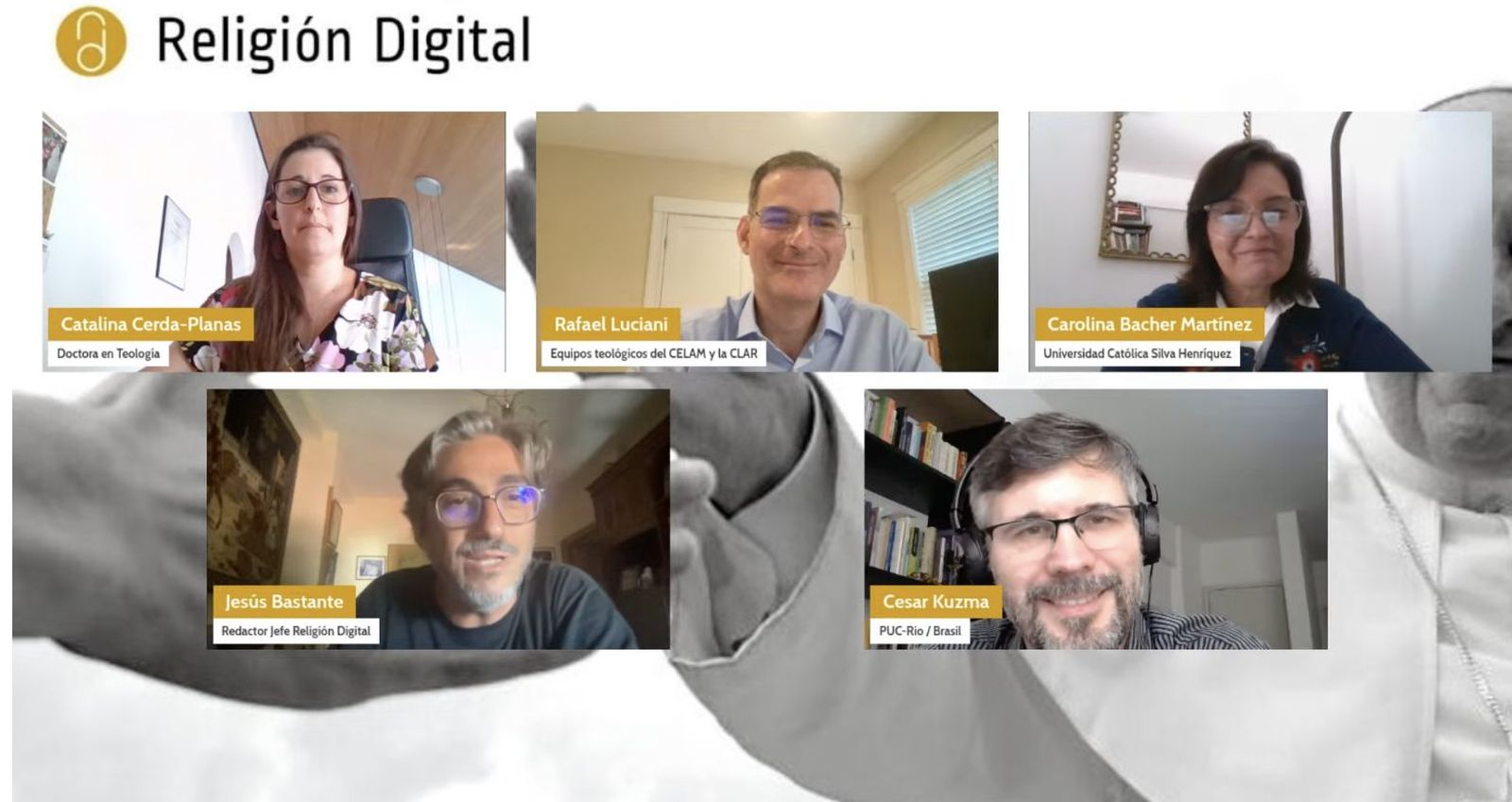 Un momento del debate entre los teólogos