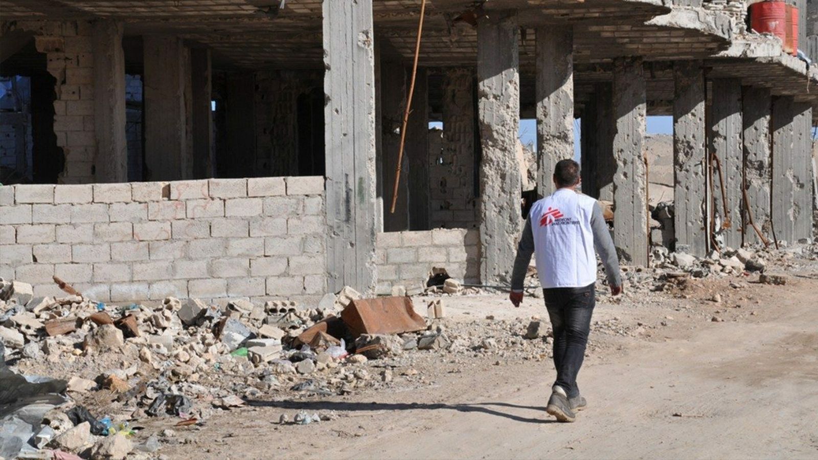 Los médicos y el personal humanitario en las zonas de conflicto, un bálsamo