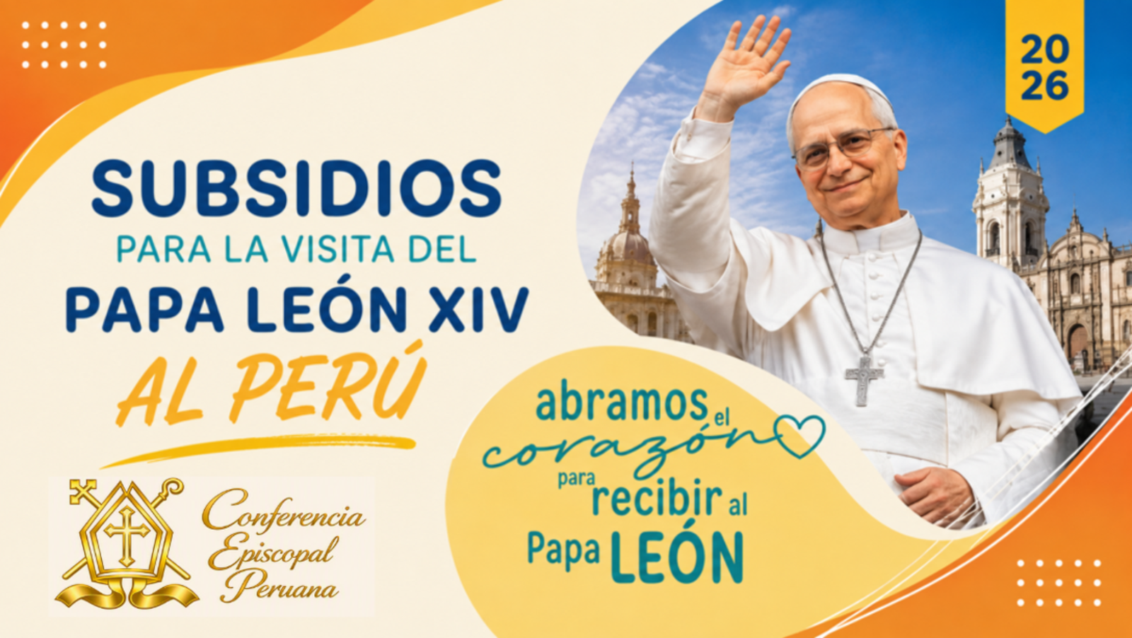 Subsidios para preparar la visita del Papa