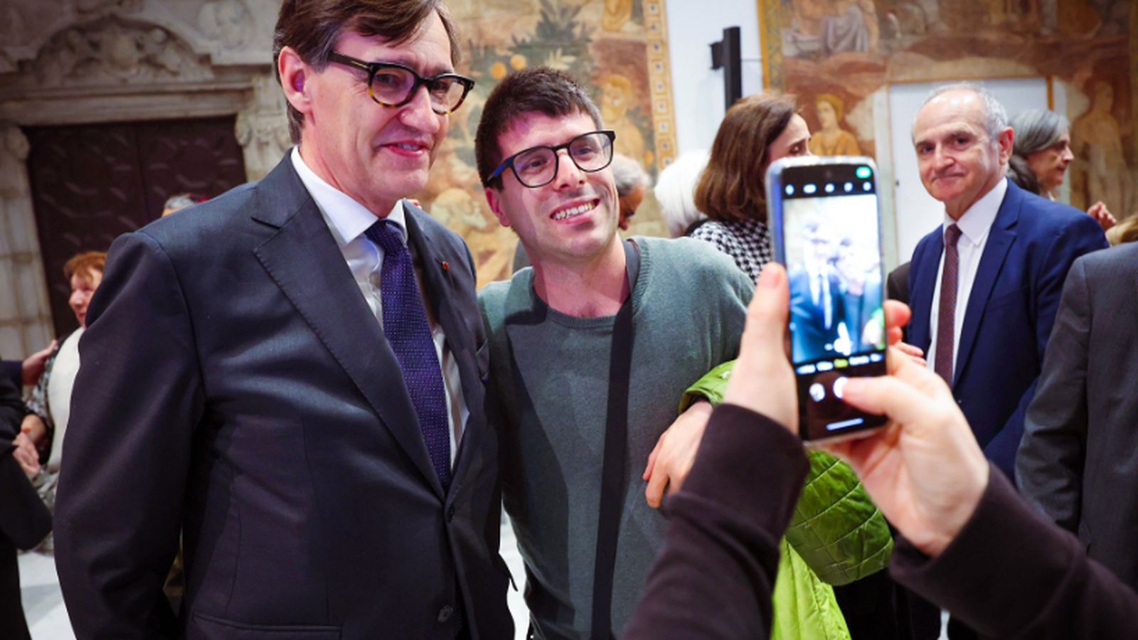 Álvaro Solà y Salvador Illa