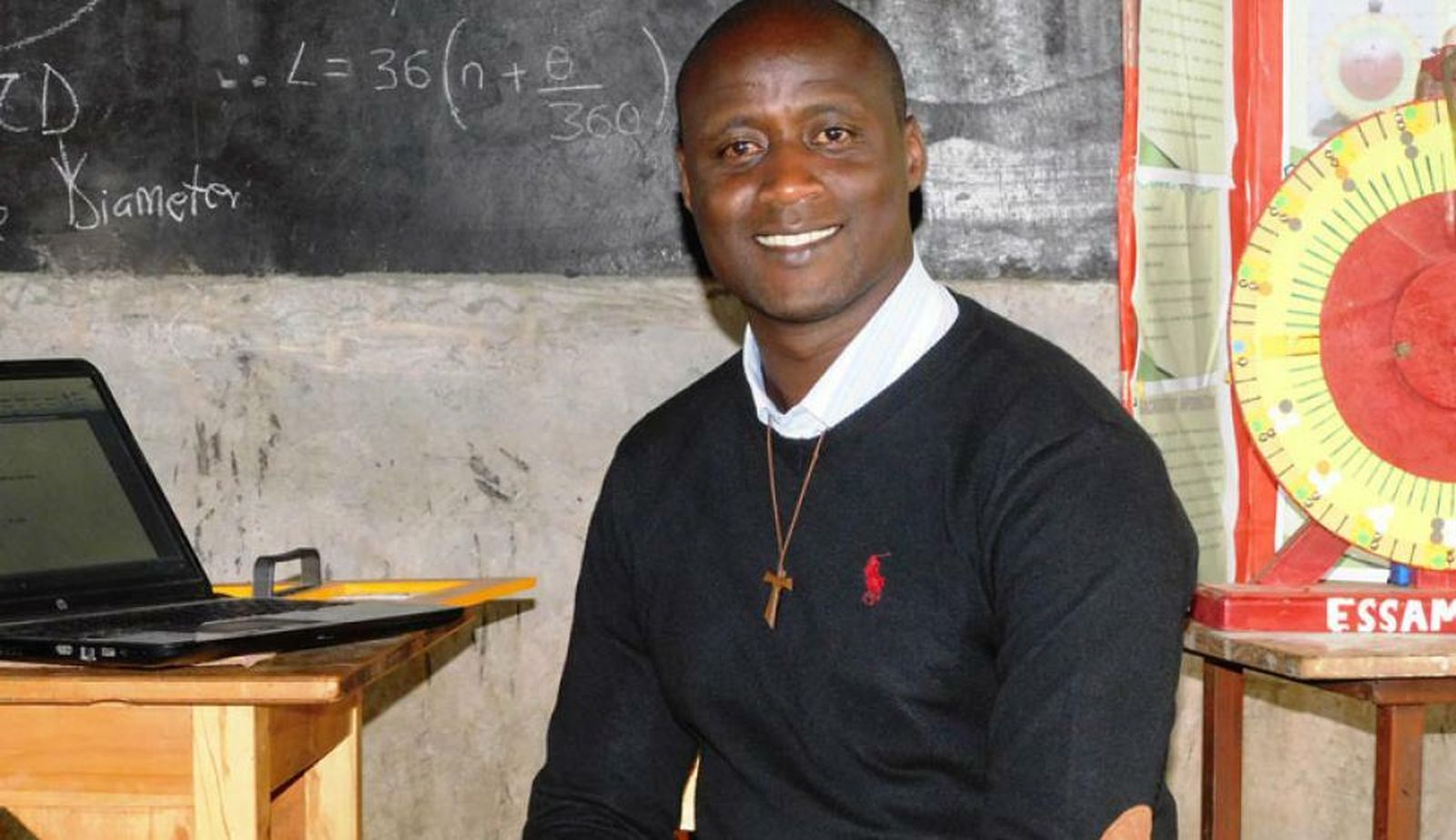 Peter Tabichi, fraile y maestro del año 2019