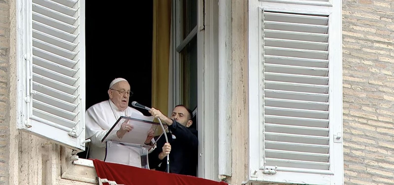 Francisco, en el Angelus de hoy