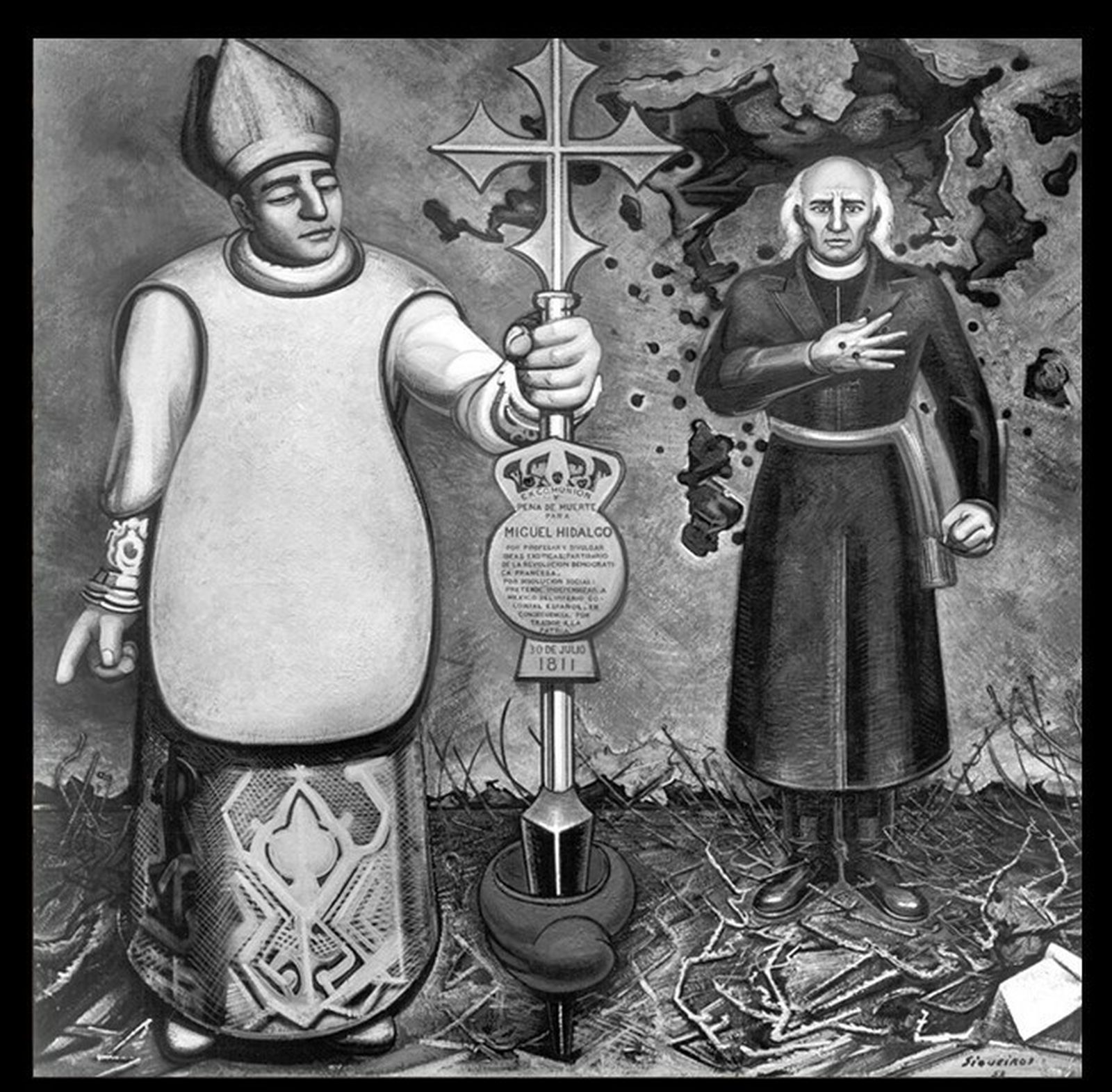 siqueiros excomunión