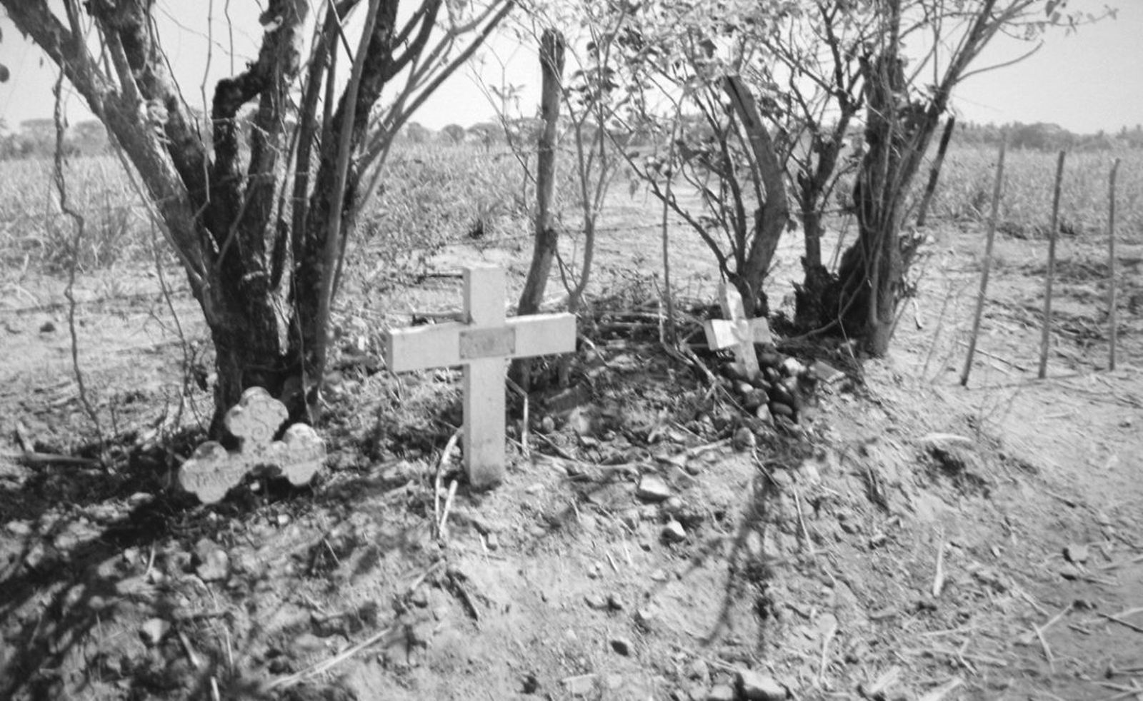 Lugar del asesinato de Rutilio y de sus dos compañeros