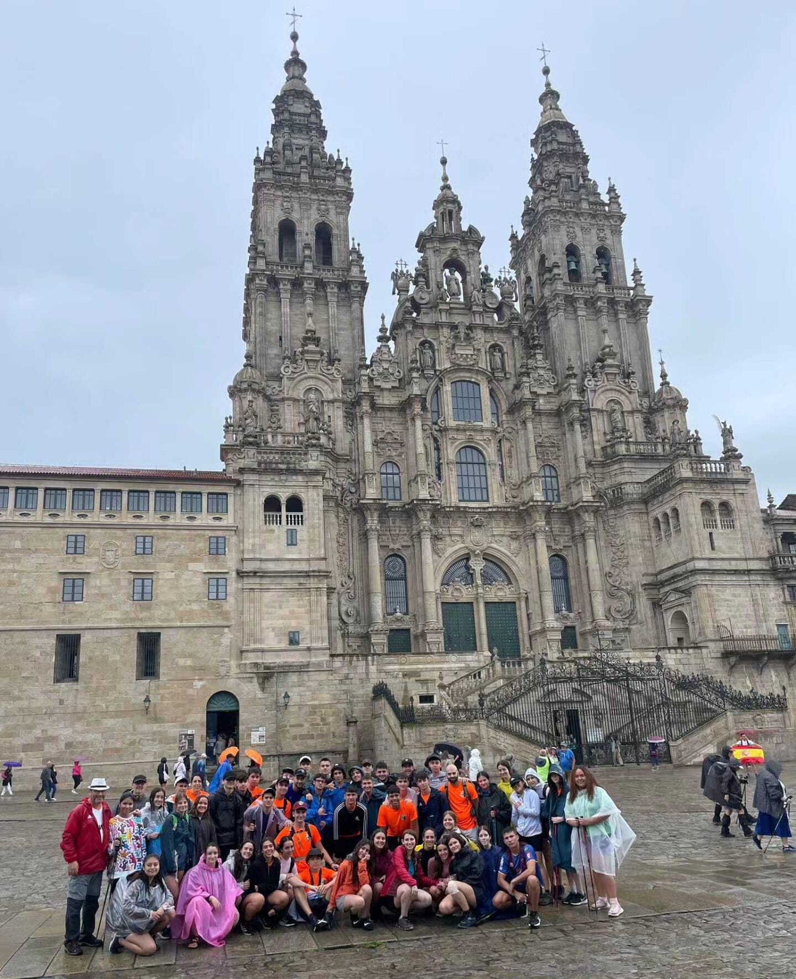 alumnado de 1ºbachillerato del colegio Sagrada Familia, VAlencia