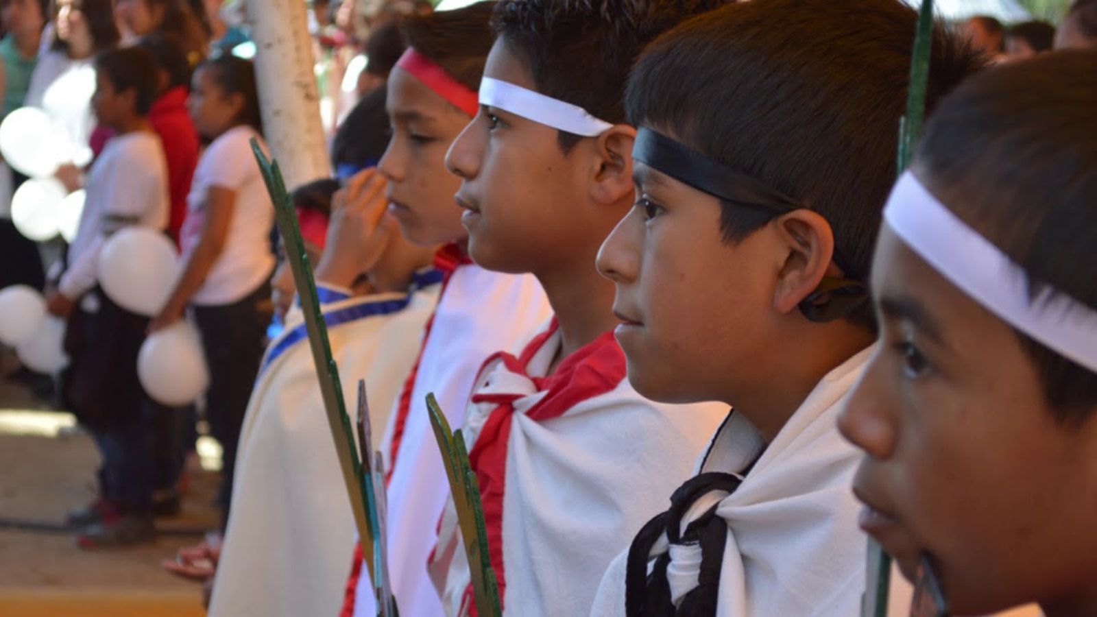 Niños mexicanos representan a los pequeños mártires