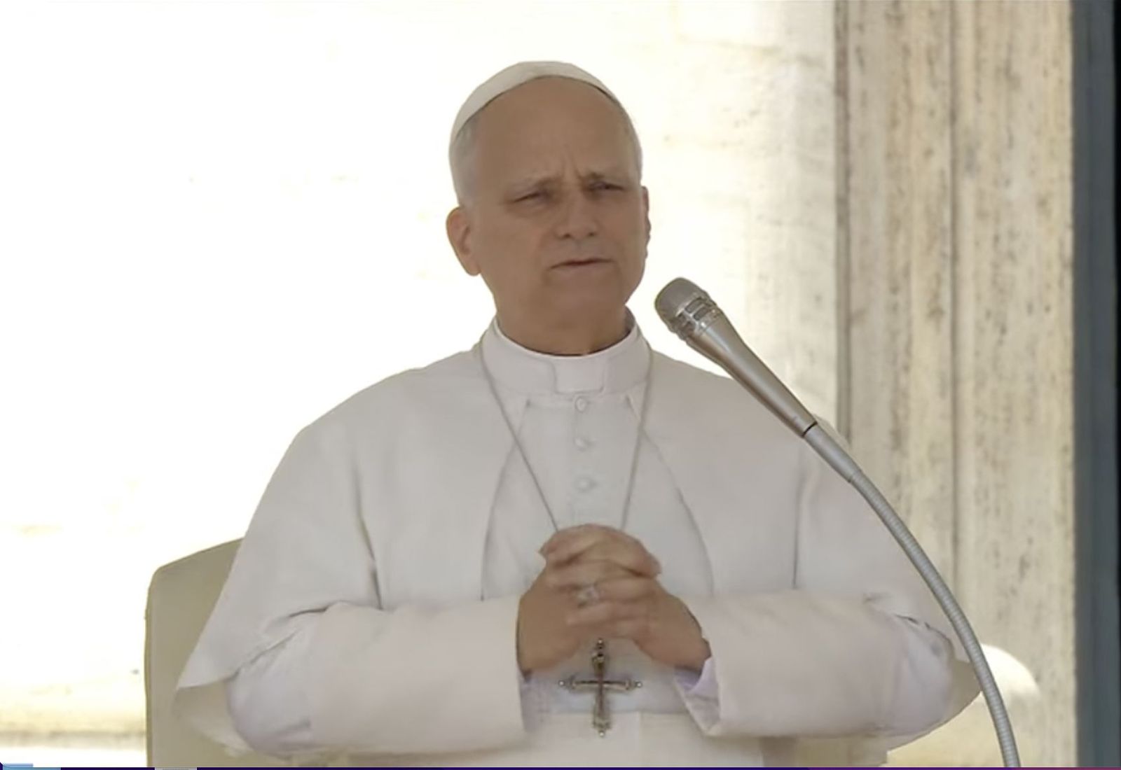 León XIV, en la audiencia general