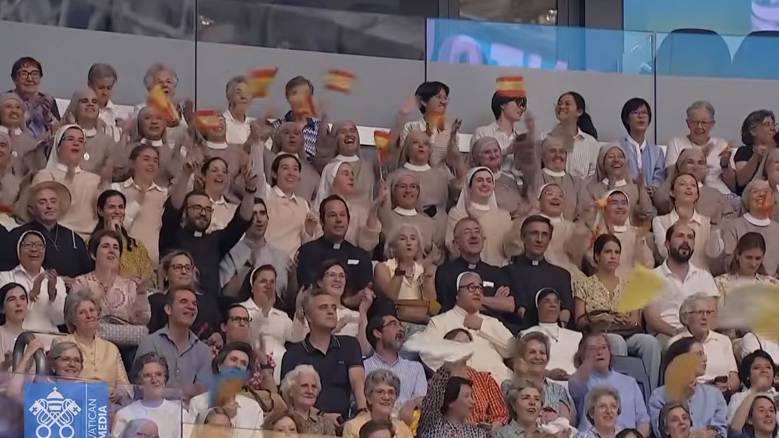 Monjas enel Bernabeu