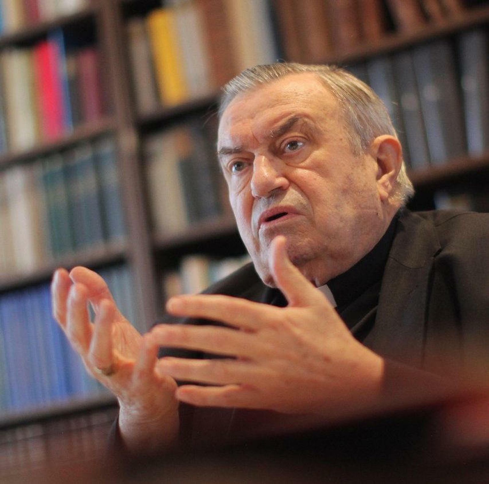 El cardenal alemán Karl Lehmann