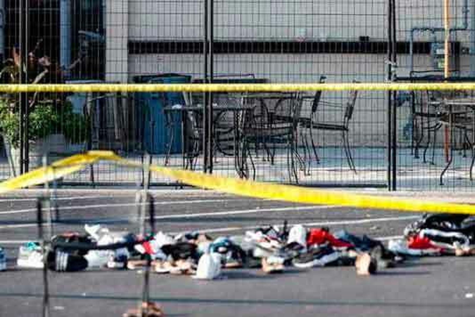 Restos del tiroteo en El Paso