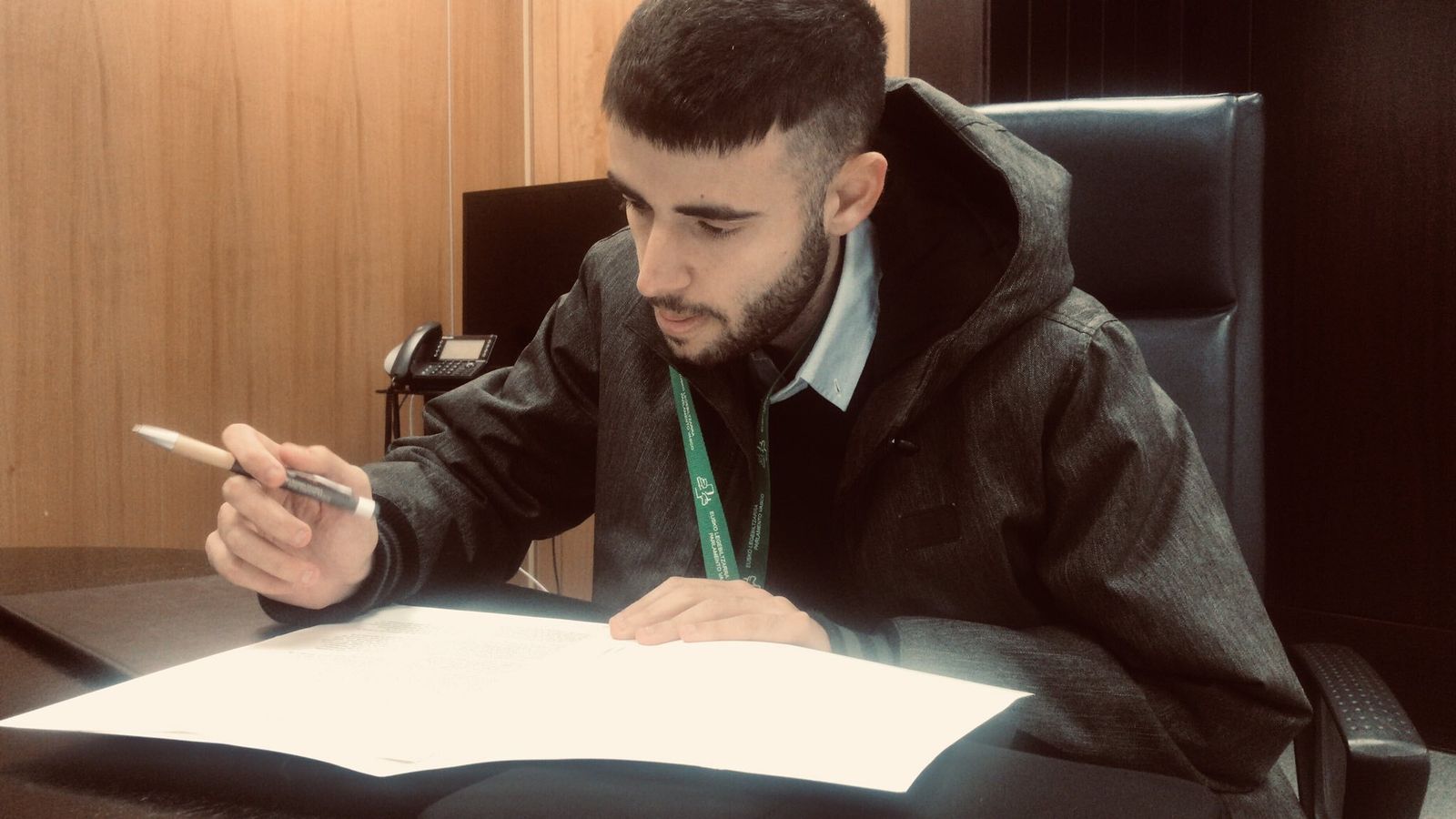 Juan Cuatrecasas, en el Parlamento Vasco