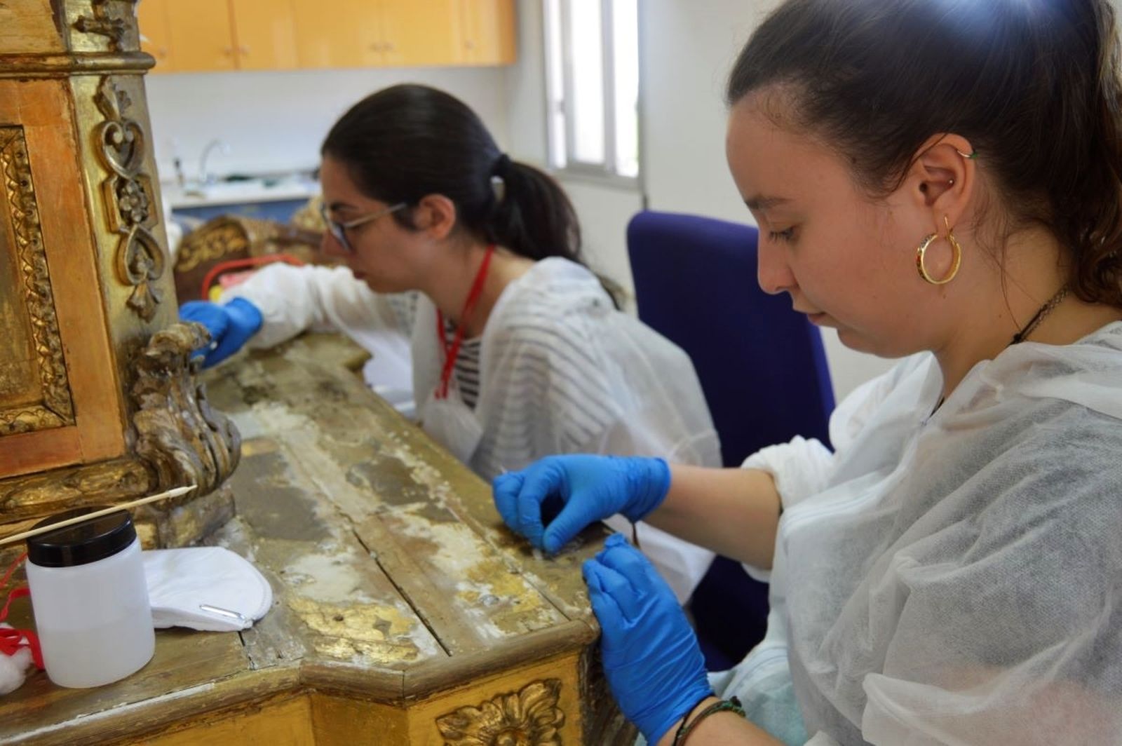 Taller del Instituto Valenciano de Conservación, Restauración e Investigación (IVCR+i), Castellón.
