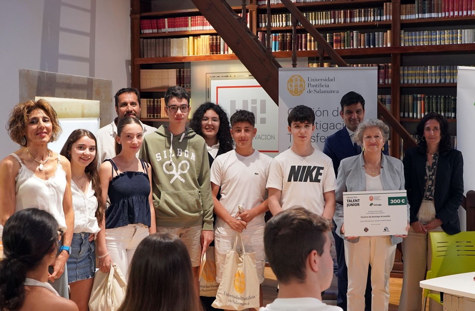 Camino Santiago Accesible. Fray Luis de León y Manos Unidas