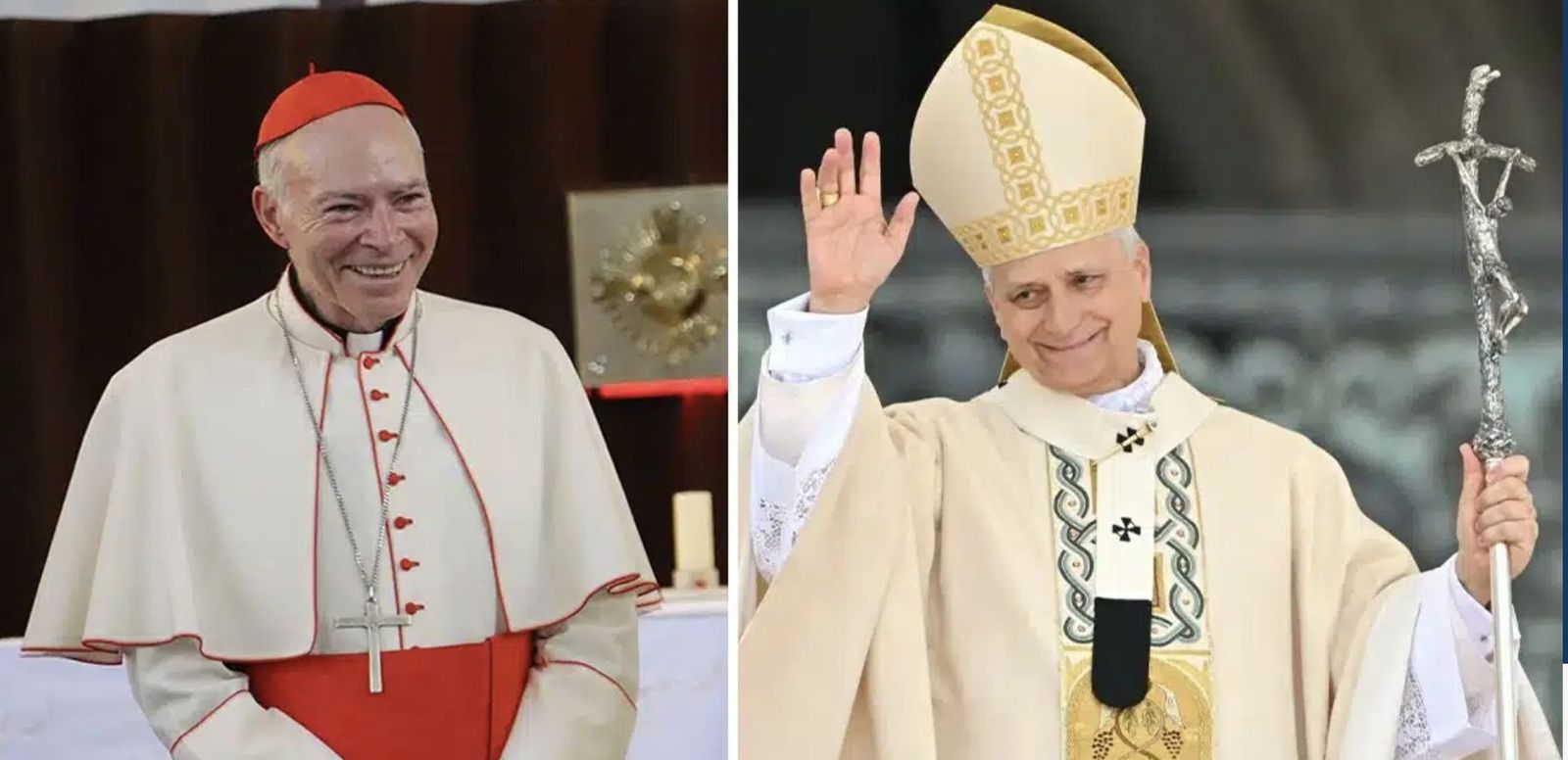 León XIV y el cardenal Aguiar