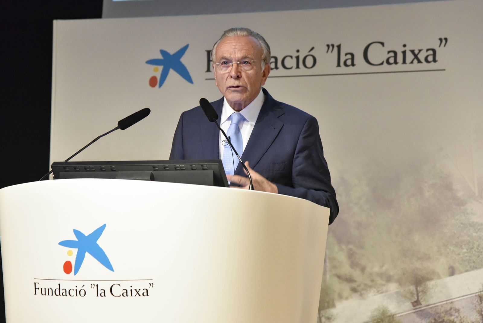 Isidro Fainé, presidente de la Fundación ”la Caixa”