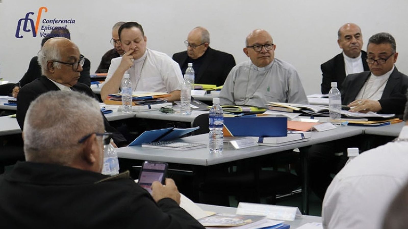 Un momento de la Plenaria de los obispos venezolanos