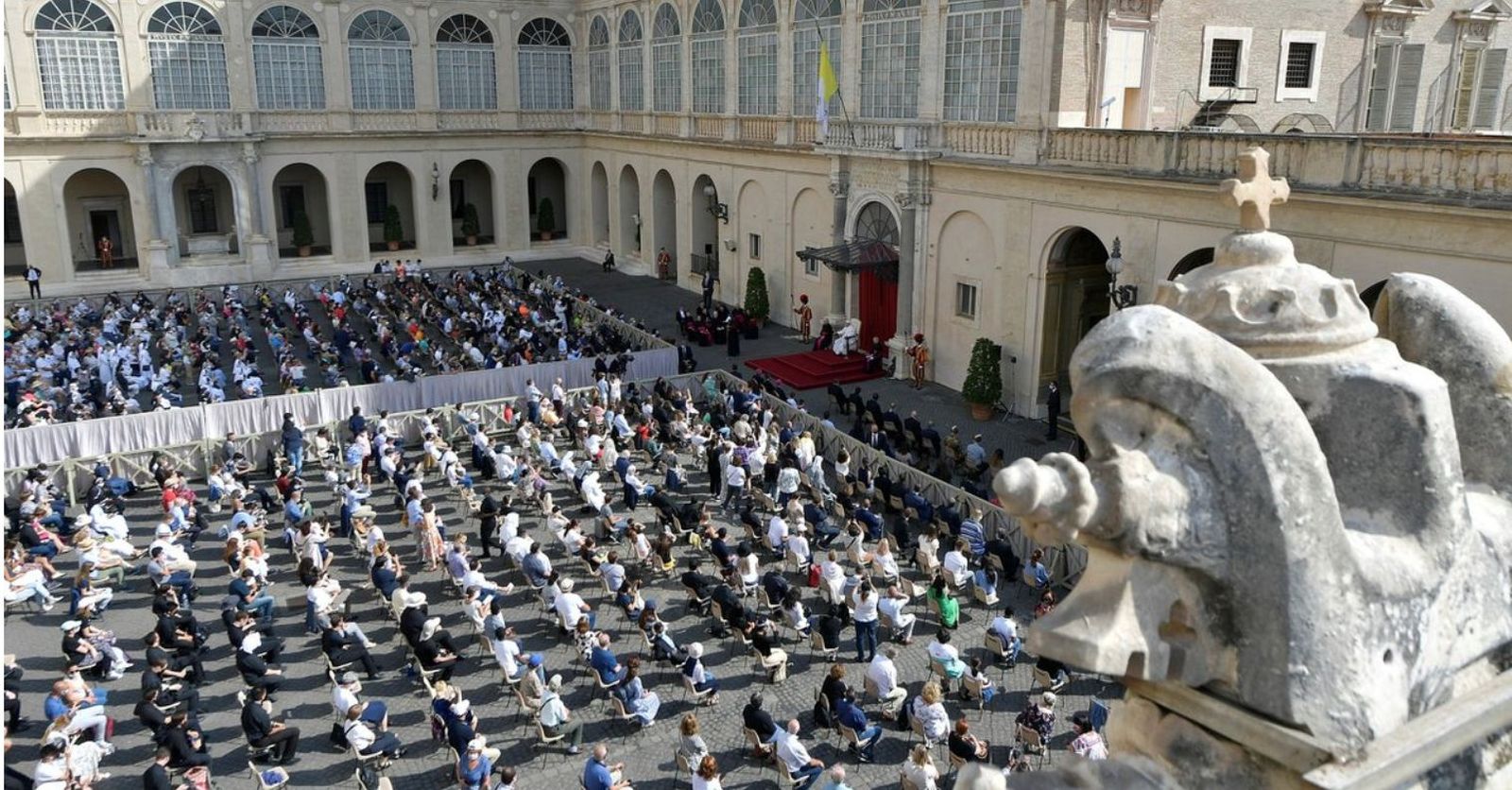 Audiencia en San Dámaso