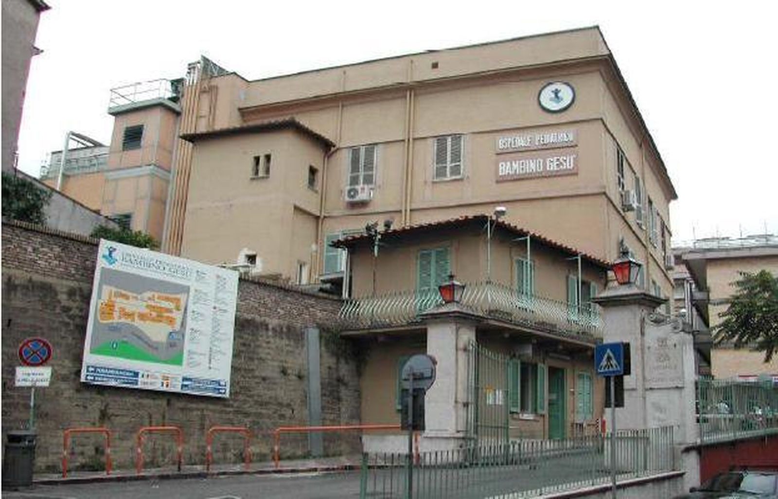 El hospital Bambino Gesù.