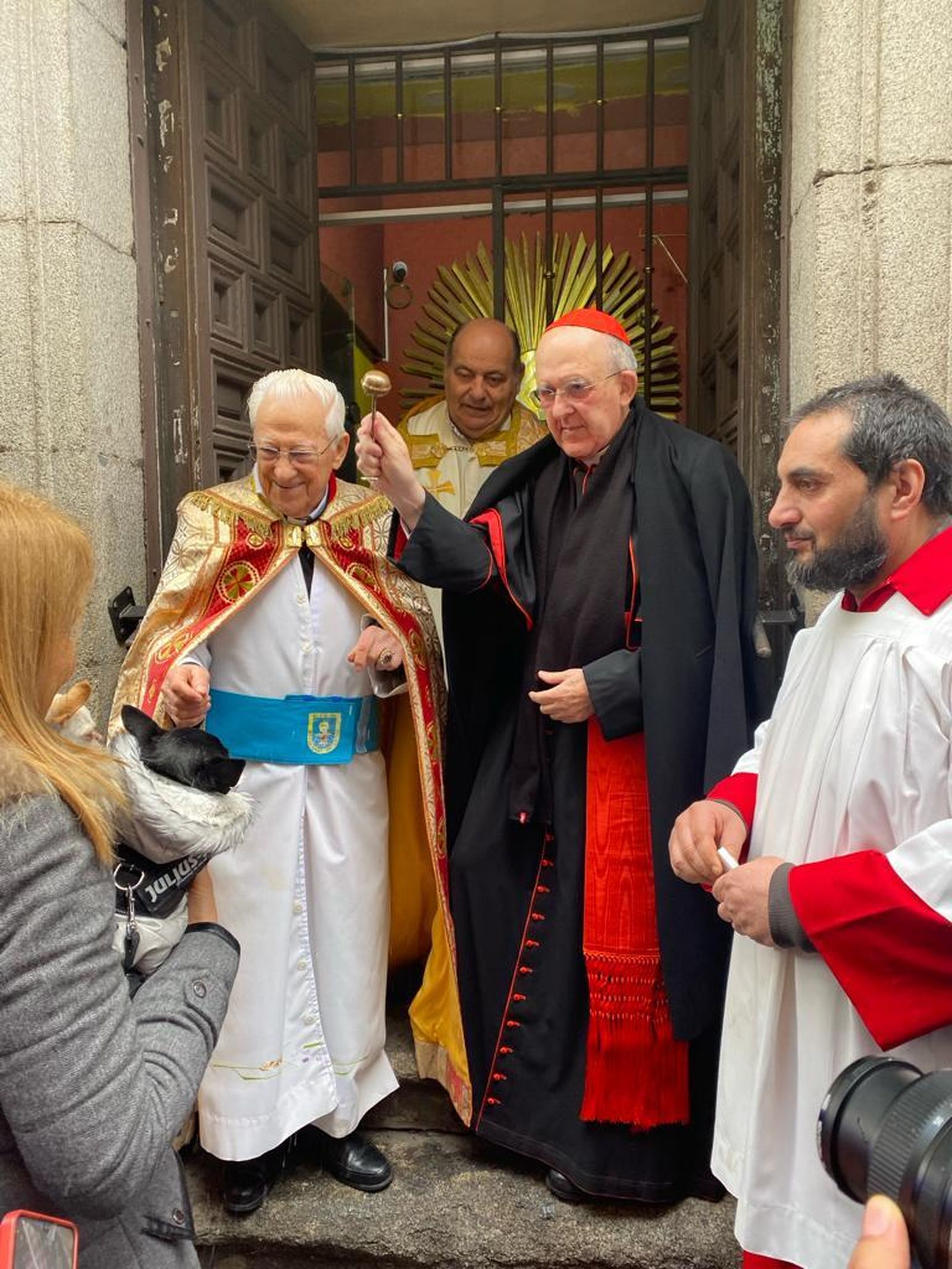 Bendición de animales en San Antón