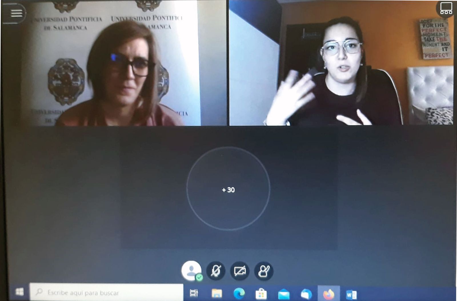 Actividades virtuales en la Upsa