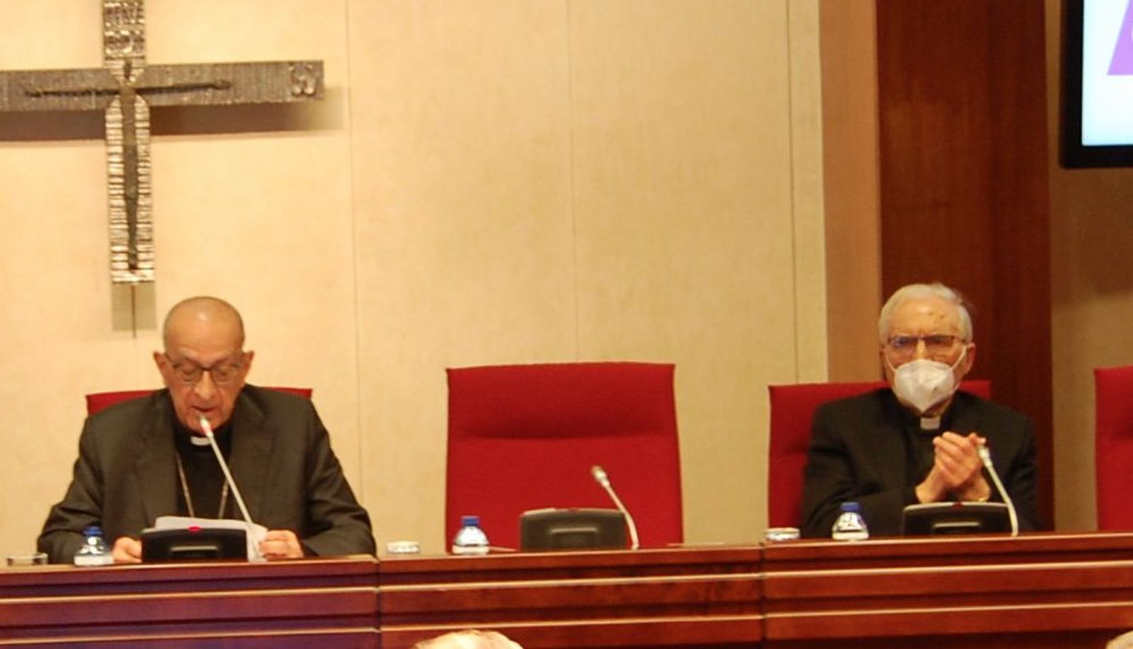 Omella y Rouco en la Plenaria