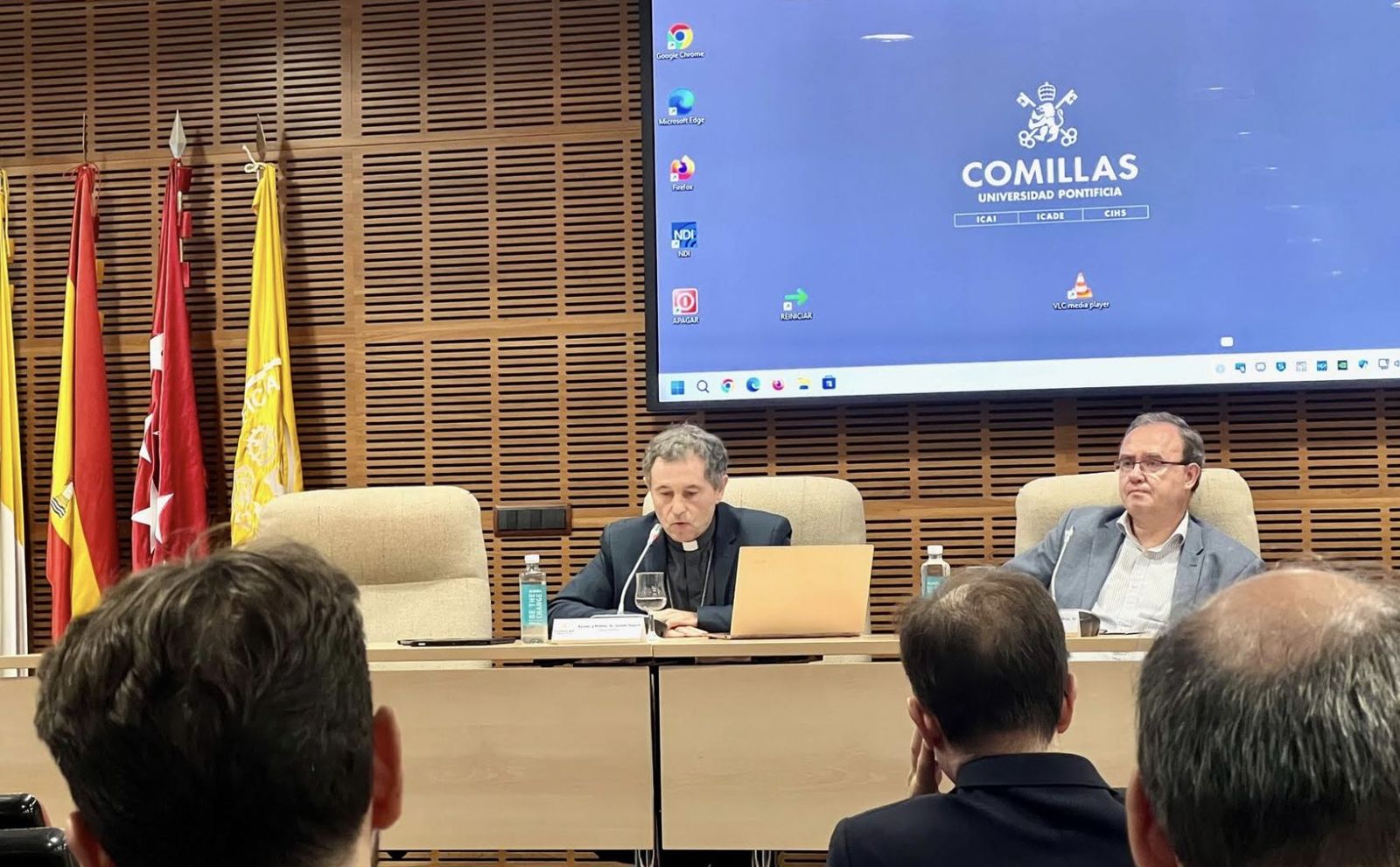 Monseñor Segura en Comillas