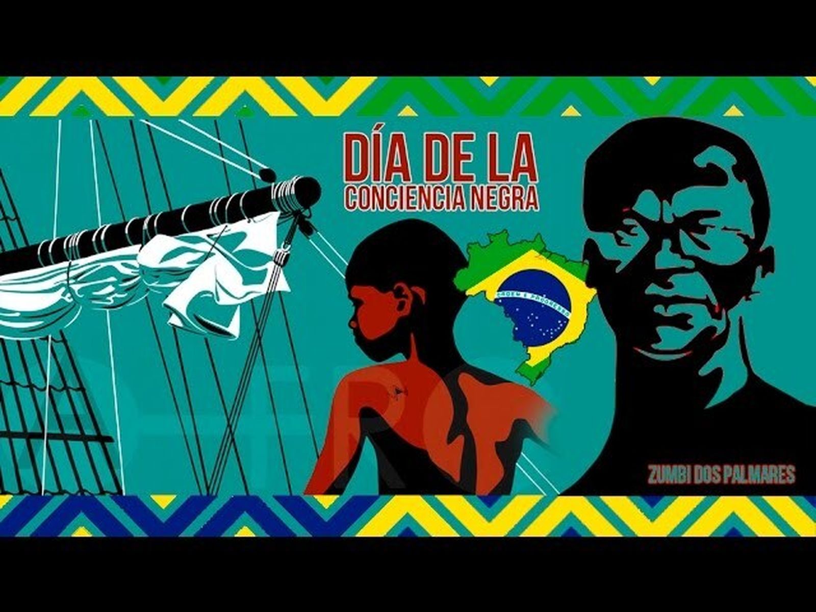20 de noviembre, Día de la Conciencia Negra. Brasil