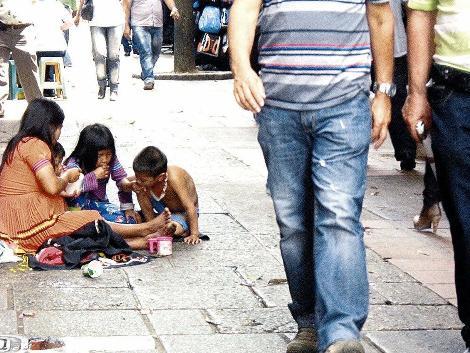 Indiferencia ante la pobreza