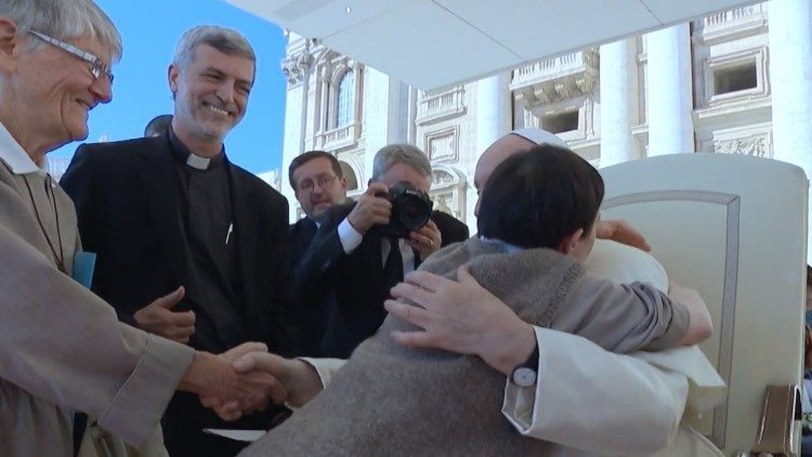 El abrazo de Francisco