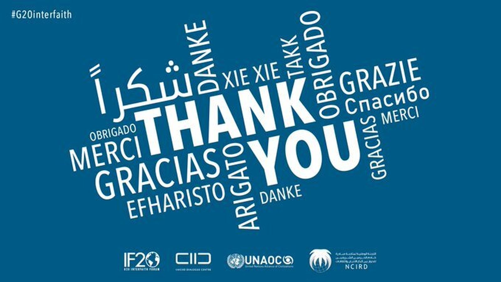 Clausura del foro interreligioso del G20