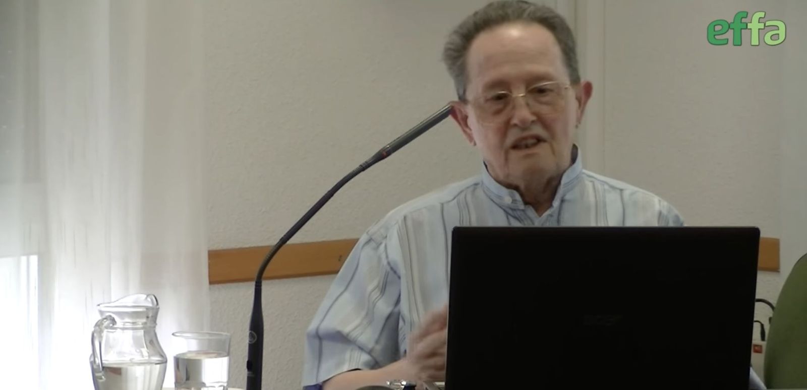 Gonzalo Haya, durante una conferencia