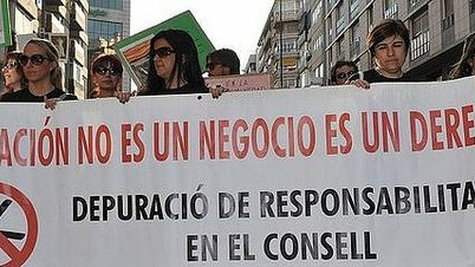 Manifestación por la escuela pública en Valencia (Archivo)