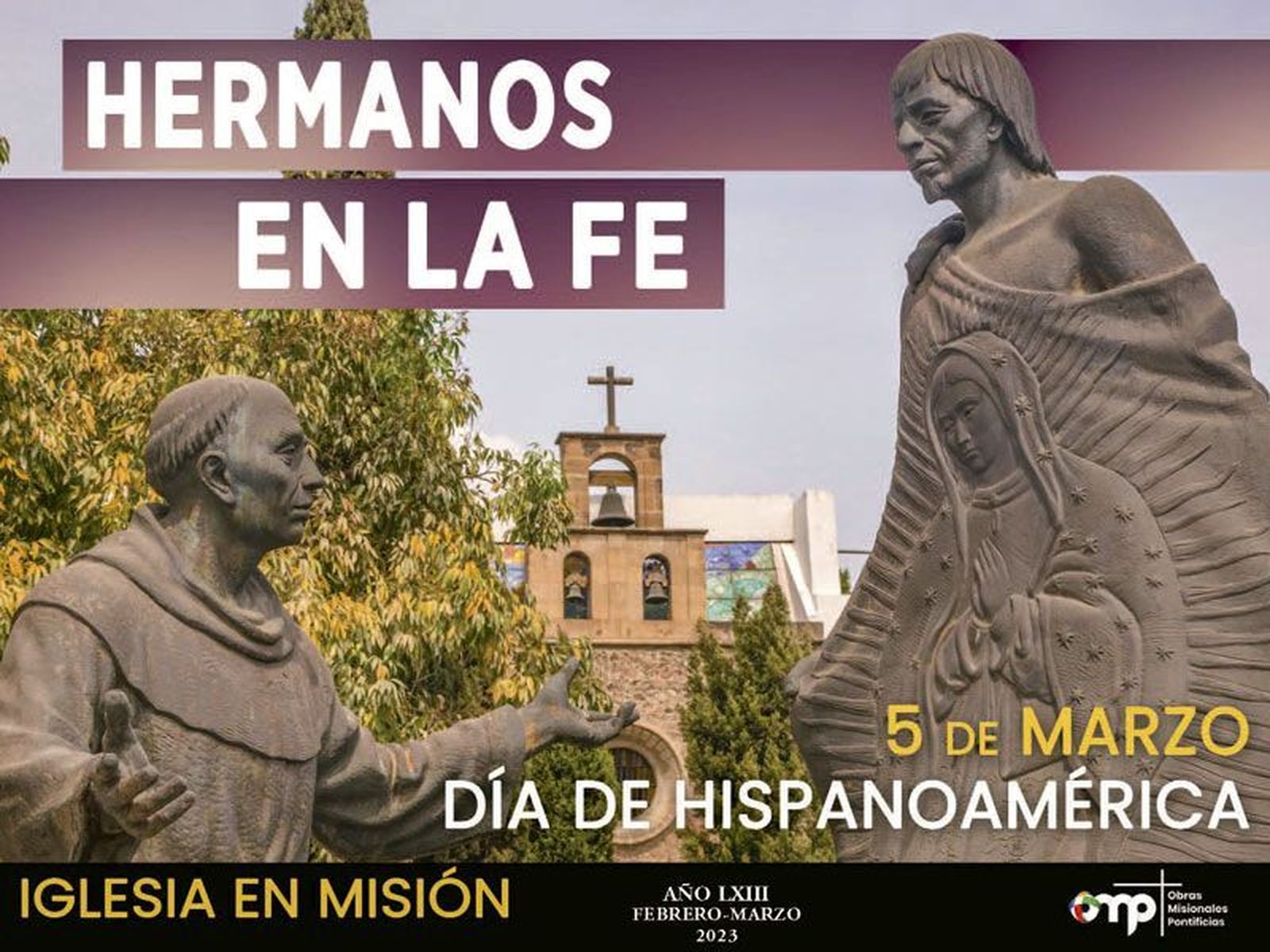 Cartel anunciador del Día de Hispanoamérica