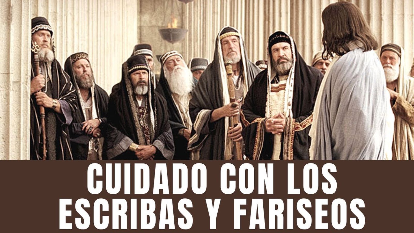 Cuidado con los Escribas y Fariseos. Captura de pantalla