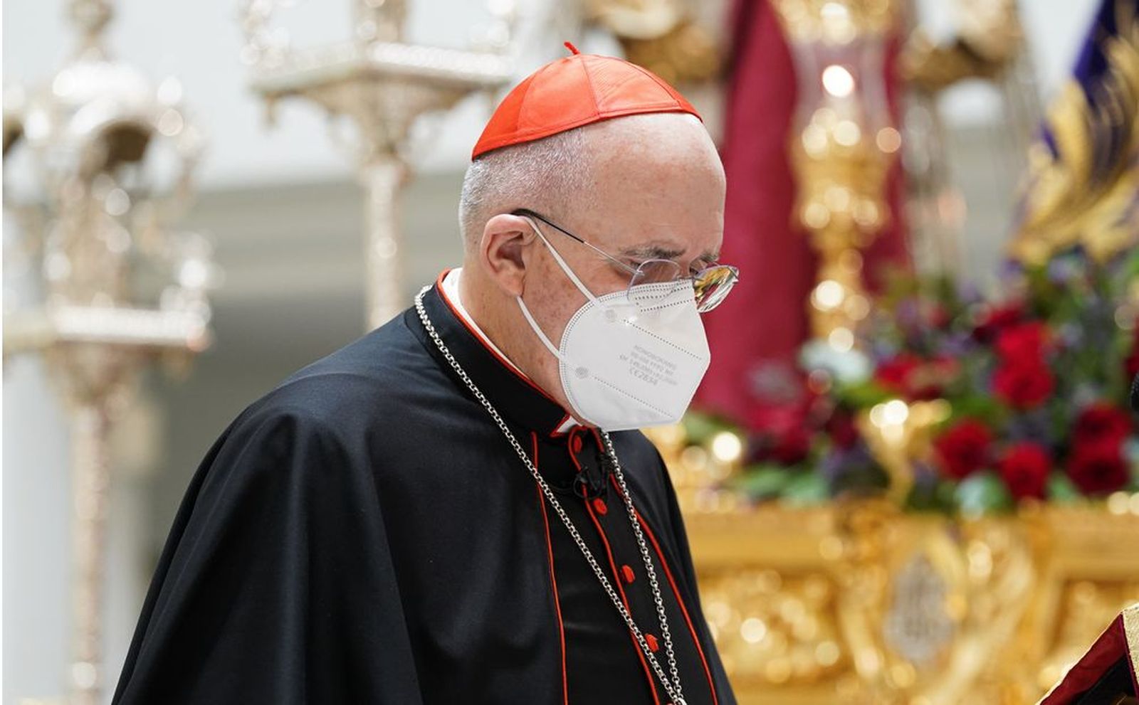 Osoro con mascarilla