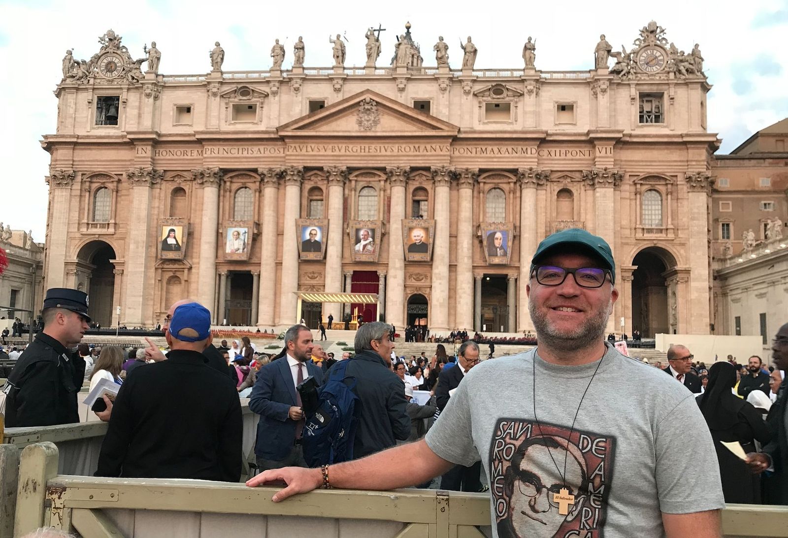 Alfonso Pombo en San Pedro